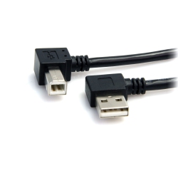 STARTECH A Right Angle to B Right Angle USB Cable 3 Ft - M/m