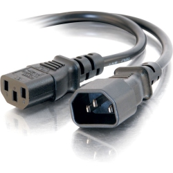 CABLES TO GO C2G 15Ft 18 Awg Computer Power Extension Cord (Iec320C14 to Iec320C13)