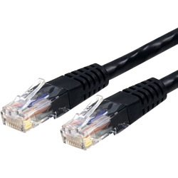 STARTECH 6 Ft Molded Cat6 Utp Patch Cable - Etl Verified In Black