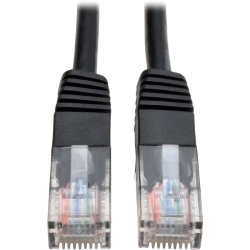 TRIPP LITE 5Ft Cat5E / Cat5 350Mhz Molded Patch Cable Rj45 M/m 5' In Black