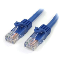 STARTECH 10 Ft Snagless Cat5E Utp Patch Cable In Blue