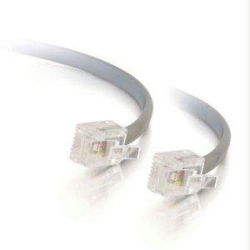 CABLES TO GO C2G 50Ft Rj11 6P4C Straight Modular Cable