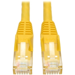 TRIPP LITE 25Ft Cat6 Gigabit Snagless Molded Patch Cable Rj45 M/m 25' In Yellow