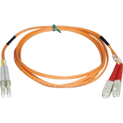 TRIPP LITE 3M Duplex Multimode 50/125 Fiber Optic Patch Cable Lc/sc 10' 10Ft 3 Meter