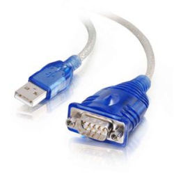 CABLES TO GO C2G 1.5Ft USB to Db9 Serial Adapter Cable