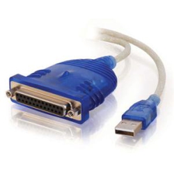 CABLES TO GO C2G 6Ft USB to Db25 Ieee-1284 Parallel Printer Adapter Cable