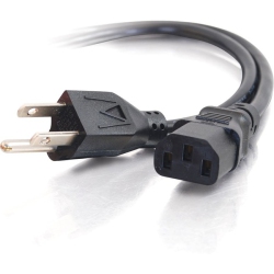 CABLES TO GO C2G 12Ft 18 Awg Universal Power Cord (Nema 5-15P to Iec320C13)