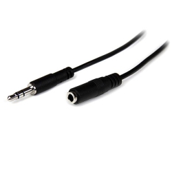 STARTECH 1M Slim 3.5MM Stereo Extension Audio Cable - M/f