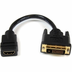 STARTECH.COM Startech 8" HDMI Male to Dvi Female Video Cable Adapter - HDMI to Dvi-D