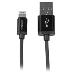 STARTECH 1M / 3Ft Apple Lightning to USB Cable - Iphone Ipod Ipad In Black