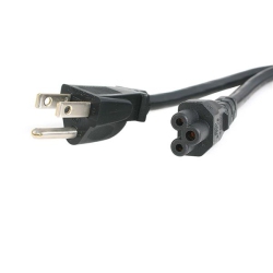 STARTECH 10 Ft Standard Laptop Power Cord - Nema 5-15P to C5