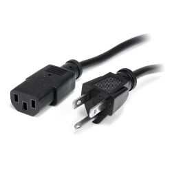 STARTECH 10Ft 14 Awg Computer Power Cord - Nema5-15P to C13
