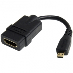 STARTECH 5In High Speed HDMI® Adapter Cable- HDMI to HDMI Micro – F/m