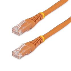STARTECH 35 Ft Cat 6 Molded Rj45 Utp Gigabit Cat6 Patch Cable - 35Ft Patch Cord In Orange