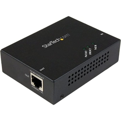STARTECH Gigabit Poe+ Extender - 802.3At/af - 100M (330Ft) - Power Over Ethernet Extender - Poe Repeater Network Extender