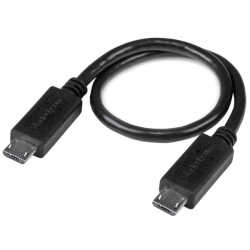 STARTECH 8In USB Otg Cable - Micro USB to Micro USB - M/m