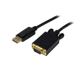STARTECH 10Ft Displayport to VGA Adapter Cable Dp to VGA - In Black