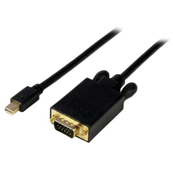 STARTECH 10Ft Mini Displayport to VGA Adapter Cable Mdp to VGA - In Black