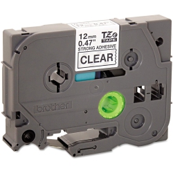 BROTHER Laminated P-Touch Tape - Clear (Tzes131)
