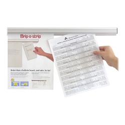 ADVANTUS Grip-A-Strip Mounting Rail - Satin (2000)