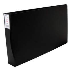 FILEMODE 11"x17" Duraply Poly D-Ring Binder (69830)