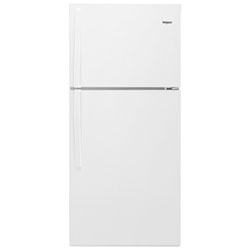 Réfrigérateur À Congélateur Supérieur 19,1 Pi³ 30 Po De Whirlpool (Wrt519Szdg) - Acier Inoxydable