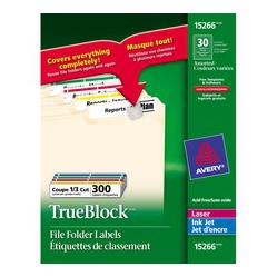 AVERY Trueblock File Folder Label (15266)