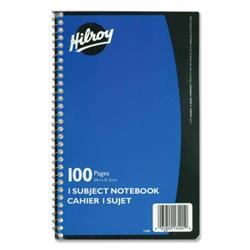 MEADWESTVACO Hilroy Executive Coil One Subject Notebook