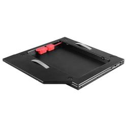VANTEC SSD/hdd Aluminum Caddy for 9.5MM Odd Laptop Drive Bay