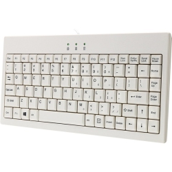 ADESSO Wired Mini Keyboard - - (Akb-110W) In White
