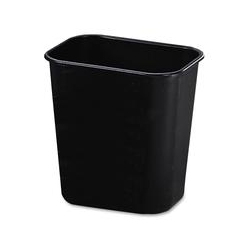 RUBBERMAID 2955 Deskside Small Wastebasket (295500Bla)