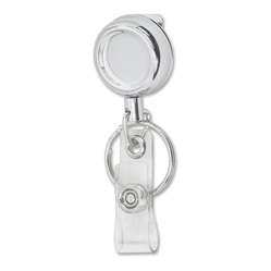 MERANGUE Chrome-Finish Metal Badge Reel (Nprsmall) In Multicolor