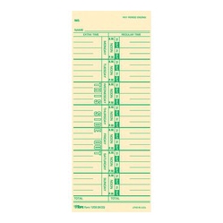 TOPS Named Days Time Cards (12593)