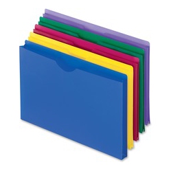 PENDAFLEX Translucent Poly Legal-Size File Jackets (50993)