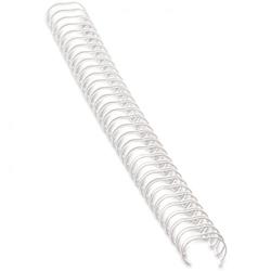 FELLOWES Wire Binding Combs, 1/4", 35 Sheets In White