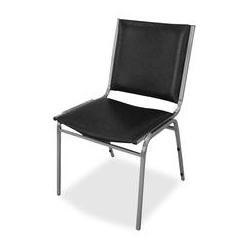 LORELL Padded Armless Stacking Chairs - 4/ct (62502)