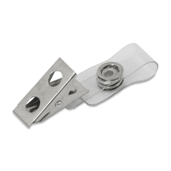 MERANGUE Nickel Plated Alligator Badge Clips (1008310200)