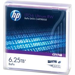 HP Lto-6 Ultrium 6.25 Tb Bafe Rw Data Cartridge