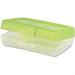 STOREX Carrying Case for Pencil, Pen, Art Supplies, Paper Clip, Glue Stick - Assorted