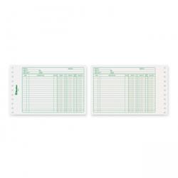 BLUELINE Bilingual Ledger Sheet