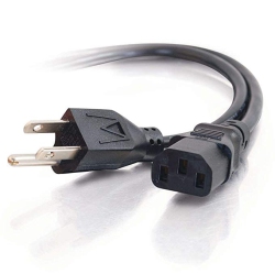 CABLES TO GO Power Cable - Power Iec 320 En 60320 C13 - Female - Power Nema 1-15 - Male - 10