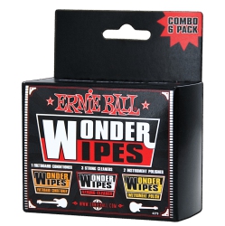 ERNIE BALL P04279 Wonder Wipes Multi-Pack