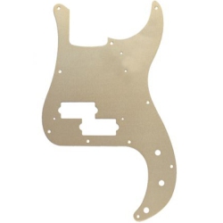 FENDER 10-Hole '50S Vintage Style Precision Bass Pickguard - 1-Ply Anodized In Gold