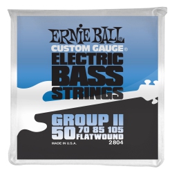 ERNIE BALL Po2804 Flatwound Group Ii Electric Bass Guitar Strings
