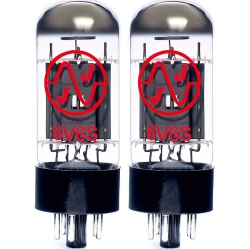 JJ ELECTRONIC 6V6 Matched Pair Tubes