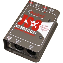 RADIAL ENGINEERING Radial Js3 Microphone Splitter