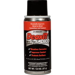 HOSA Caig Deoxit Contact Cleaner 100% Spray - 2OZ