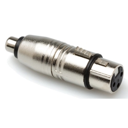 HOSA Adaptor - Rca to Xlr3F
