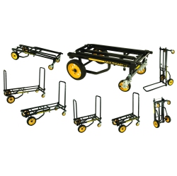 ROCK-N-ROLLER Rock N Roller R6Rt Multi-Cart Equipment Cart With R Trac Wheels
