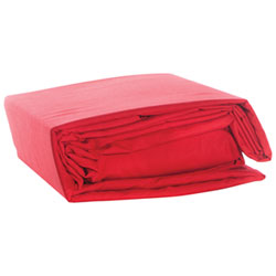 Gouchee Design 100% Microfiber Sheet Set - Double - Red